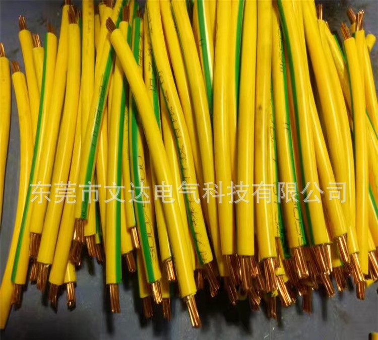 黄绿静电跨接线