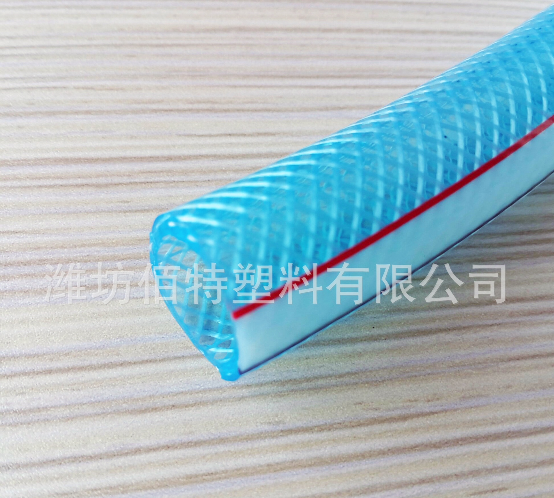 pvc编织胶管 10*2 欢迎来样加工 PVC塑料网管 网纹管—潍坊佰特塑料有限公司