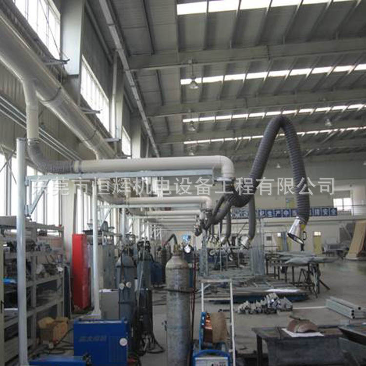 恒辉焊锡烙铁排烟抽烟工程