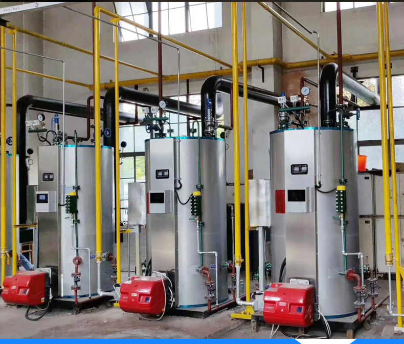 立式燃油燃气蒸汽锅炉 供暖用立式燃汽热水锅炉立式蒸汽锅炉—泰安炜