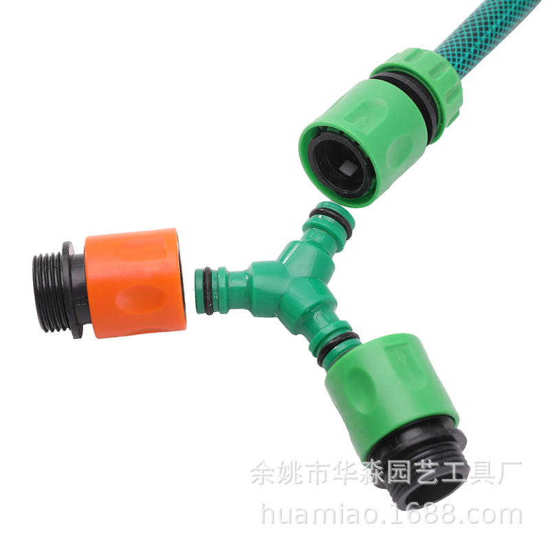 塑料4分通水快接