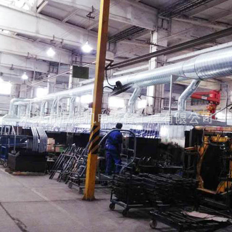 恒辉焊锡烙铁排烟抽烟工程