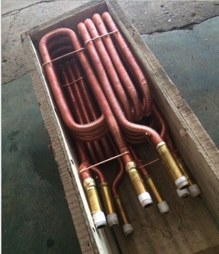 铜盘管冷却器 铜翅片冷却器 盘管 机油冷却 空调换热器—吴江文通热