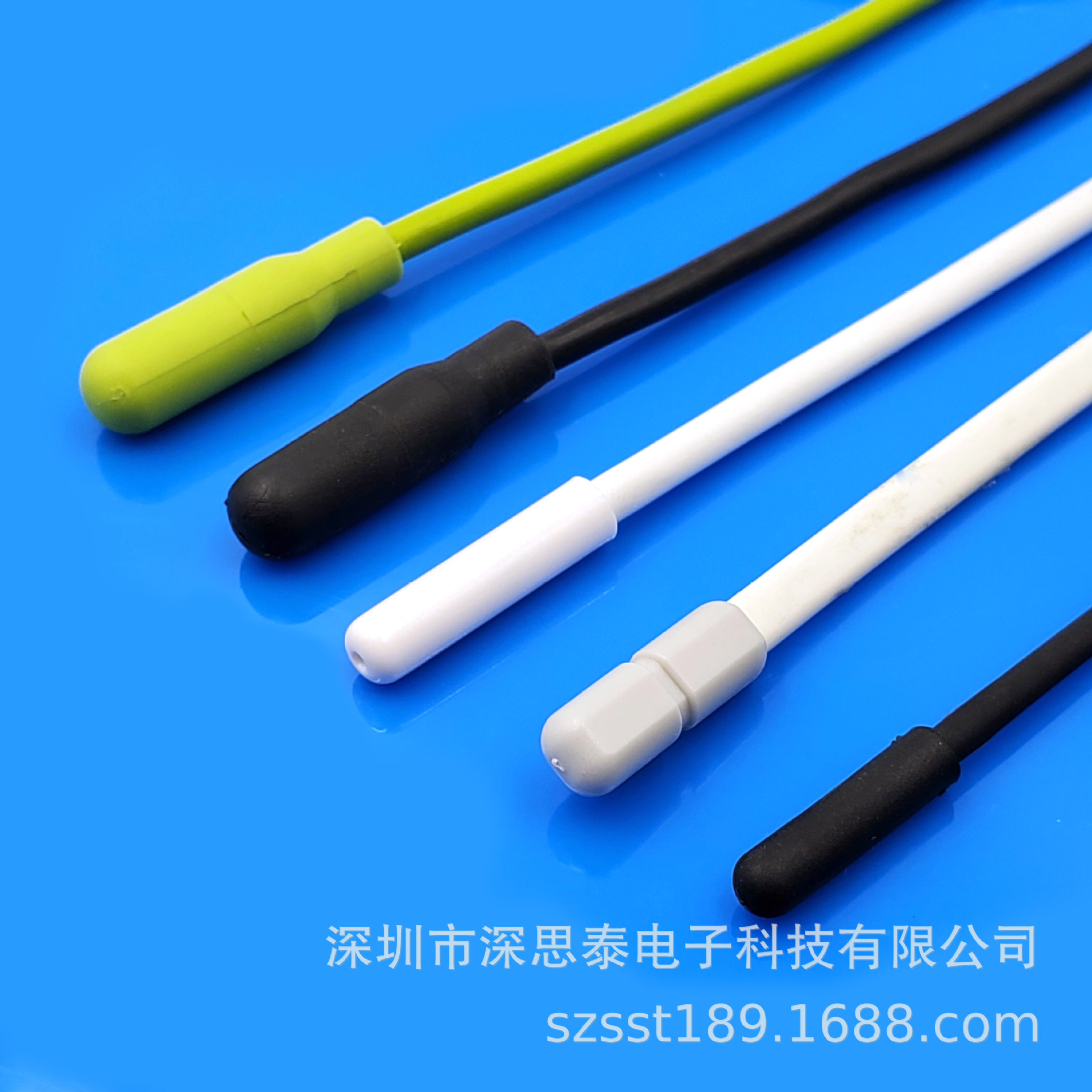 塑料外壳温度传感器5K10K3950PT100A级