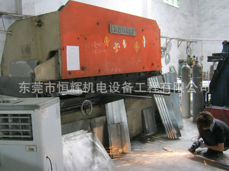 恒辉离心风机厂家生产线