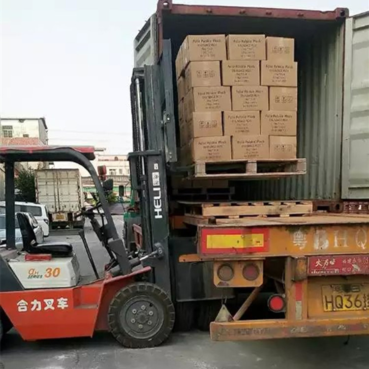出口产品装柜