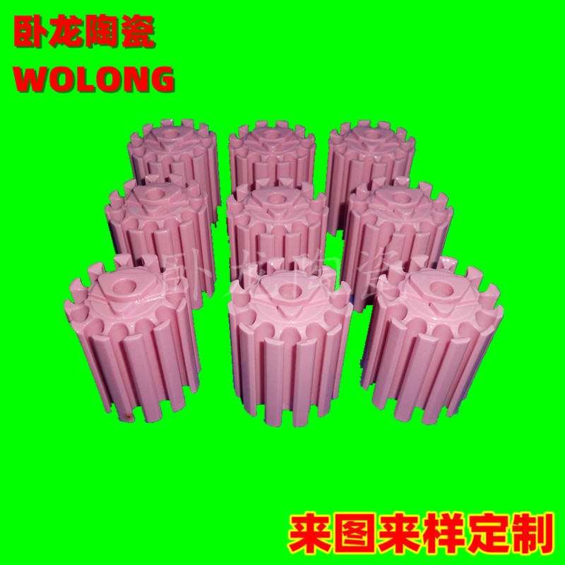 供应氧化铝陶瓷堇青石陶瓷环陶瓷块防火高频绝缘装置陶瓷异形件制作