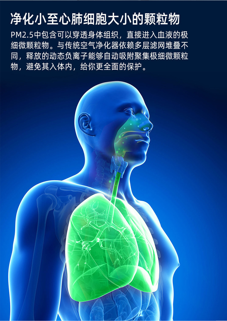 挂脖空气净化器