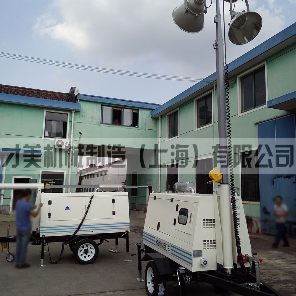 移动照明灯车15