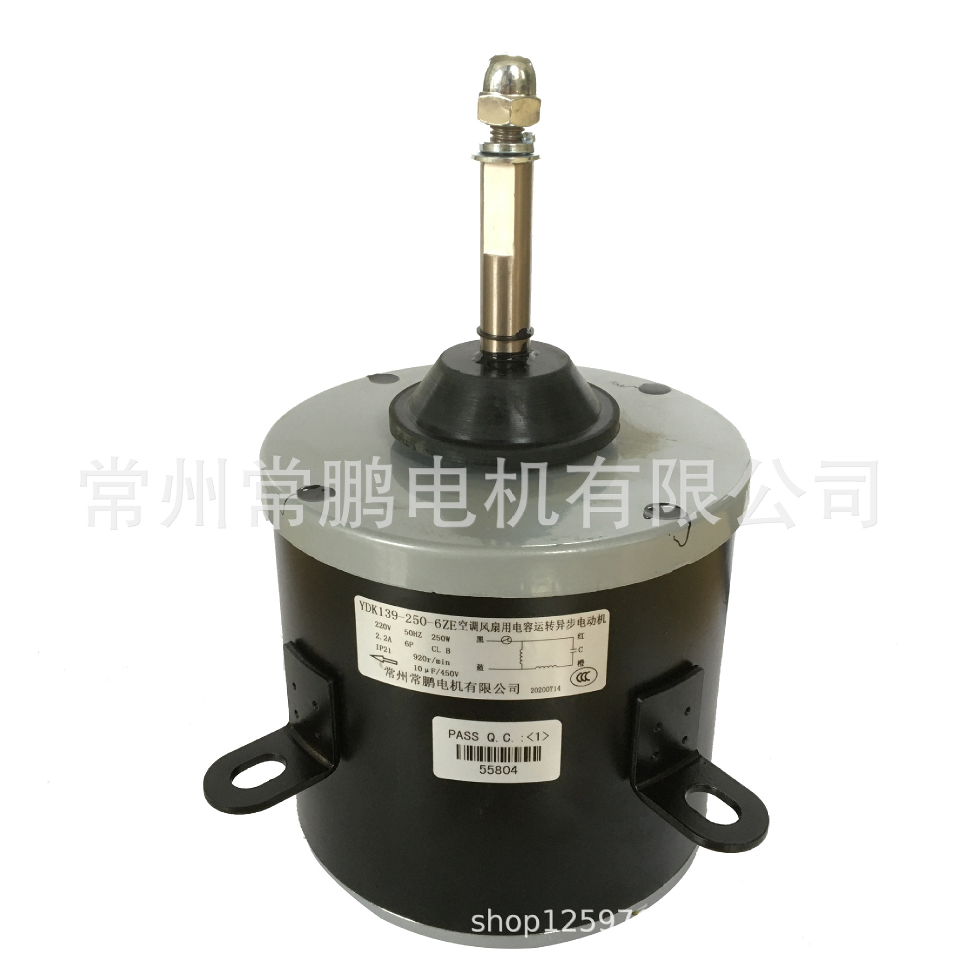 热泵热水器电机YDK139-250-6ZE (2)