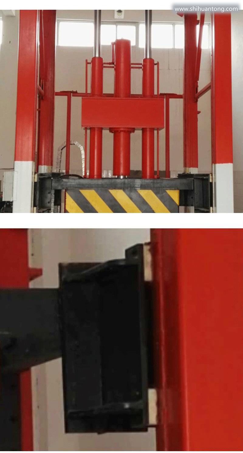 垂直式垃圾站压缩设备 垂直侧翻式垃圾处理设备立式垃圾压缩设备